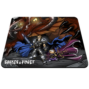 Shakes & Fidget - Drache Mousepad