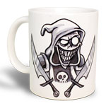 Shakes & Fidget Tasse Schurke-Sketch