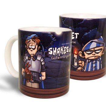 Shakes & Fidget Gutenmorgenkaffeetasse