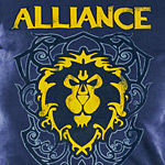 World of Warcraft Allianz Crest 3 Girlie Shirt