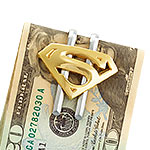 Superman Returns Geldklammer - Gold Symbol
