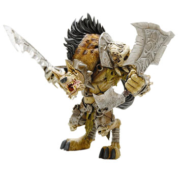Gnoll Warlord - Gangris Riverpaw - Premium Figur