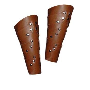 Armschienen Scharfblatt braun