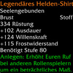 Level-80-Item: Legend�res Helden-Shirt
