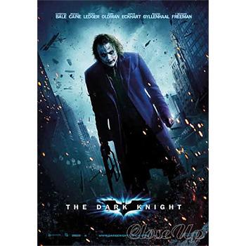 Batman - The Dark Knight Joker mit Waffe - Poster