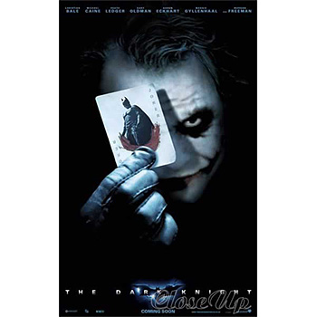 Batman - The Dark Knight Joker Card -  Poster