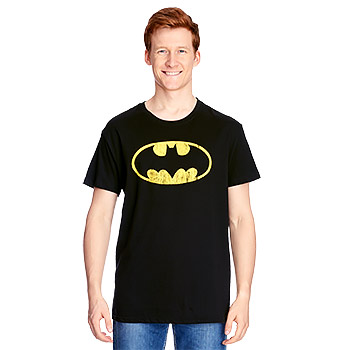 Batman - Distressed Shield T-Shirt