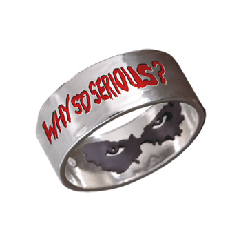Batman The Dark Knight - Why So Serious - Ring
