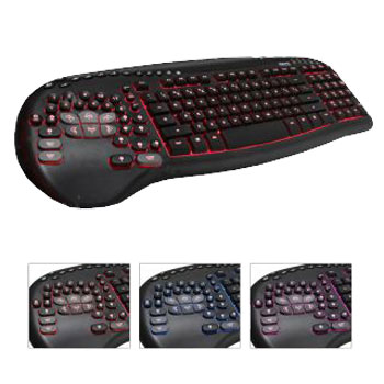 Gaming KB Ideazon Merc Stealth Gamingtastatur