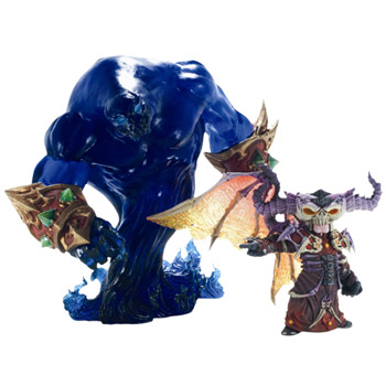 Gnome Warlock Valdremar & Voyd - Premium Figur