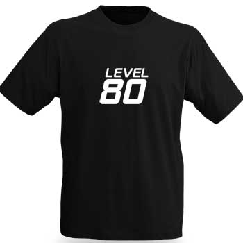 Level 80 - Gratz! - T-Shirt