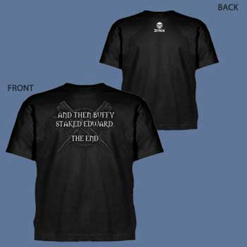 Buffy Staked Edward T-Shirt