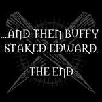 Buffy Staked Edward T-Shirt