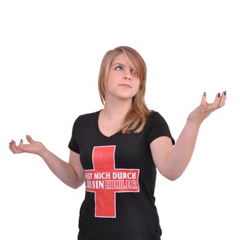 Ich bin Heiler - Girlie Shirt