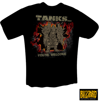 World of Warcraft Tanks...youre welcome T-Shirt