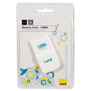 Memory Card 128 MB - Wii & Game Cube (Logic3)