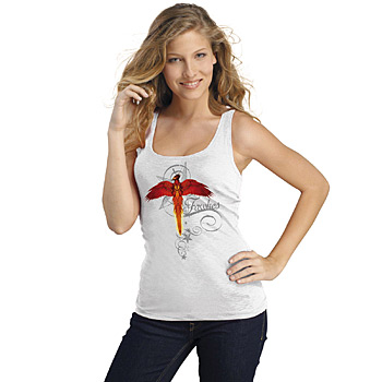Harry Potter Girlie Shirt - Fawkes