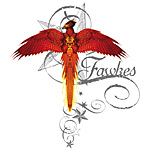 Harry Potter Girlie Shirt - Fawkes