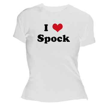 I love Spock Girlie Shirt