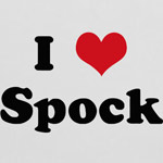 I love Spock Girlie Shirt