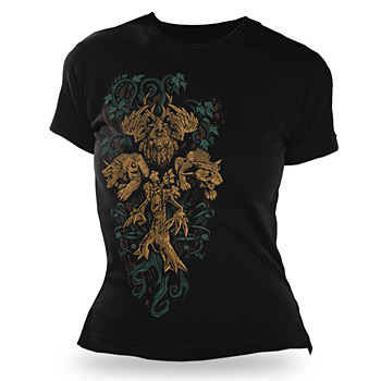 WoW Druid Legendary Class Girlie Shirt