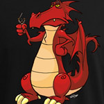 T-Shirt B�ser Drache