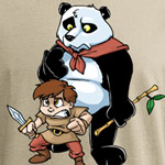 T-Shirt Pandaschreck