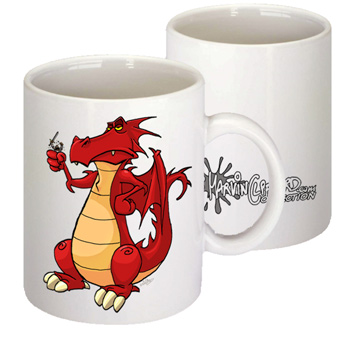 B�ser Drache - Tasse