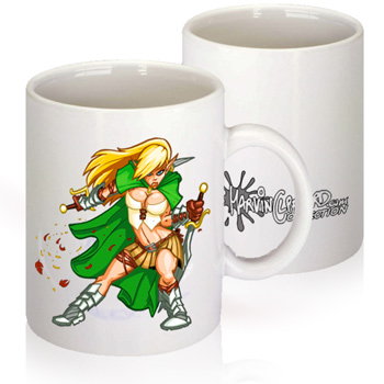 Kriegerelfe - Tasse