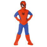 Spiderman - Kinderkost�m mit Maske