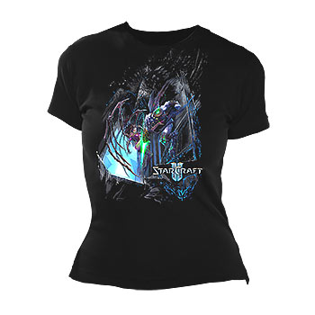 StarCraft II Wings of Liberty Battle Girlie Shirt