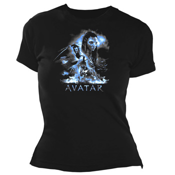 Avatar - Collage Neytiri Girlie Shirt