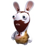 Raving Rabbids - Neandertaler Hase