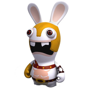 Raving Rabbids - Gladiator Hase