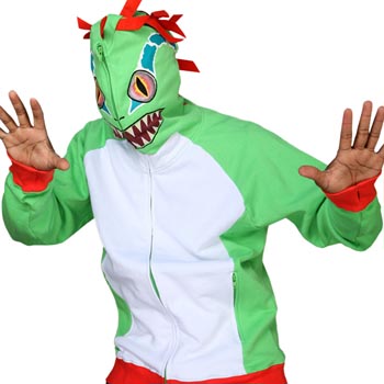 World of Warcraft Murloc Zip-up Hoodie