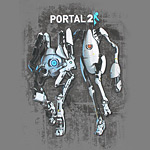 Portal 2 Atlas and Peabody T-Shirt