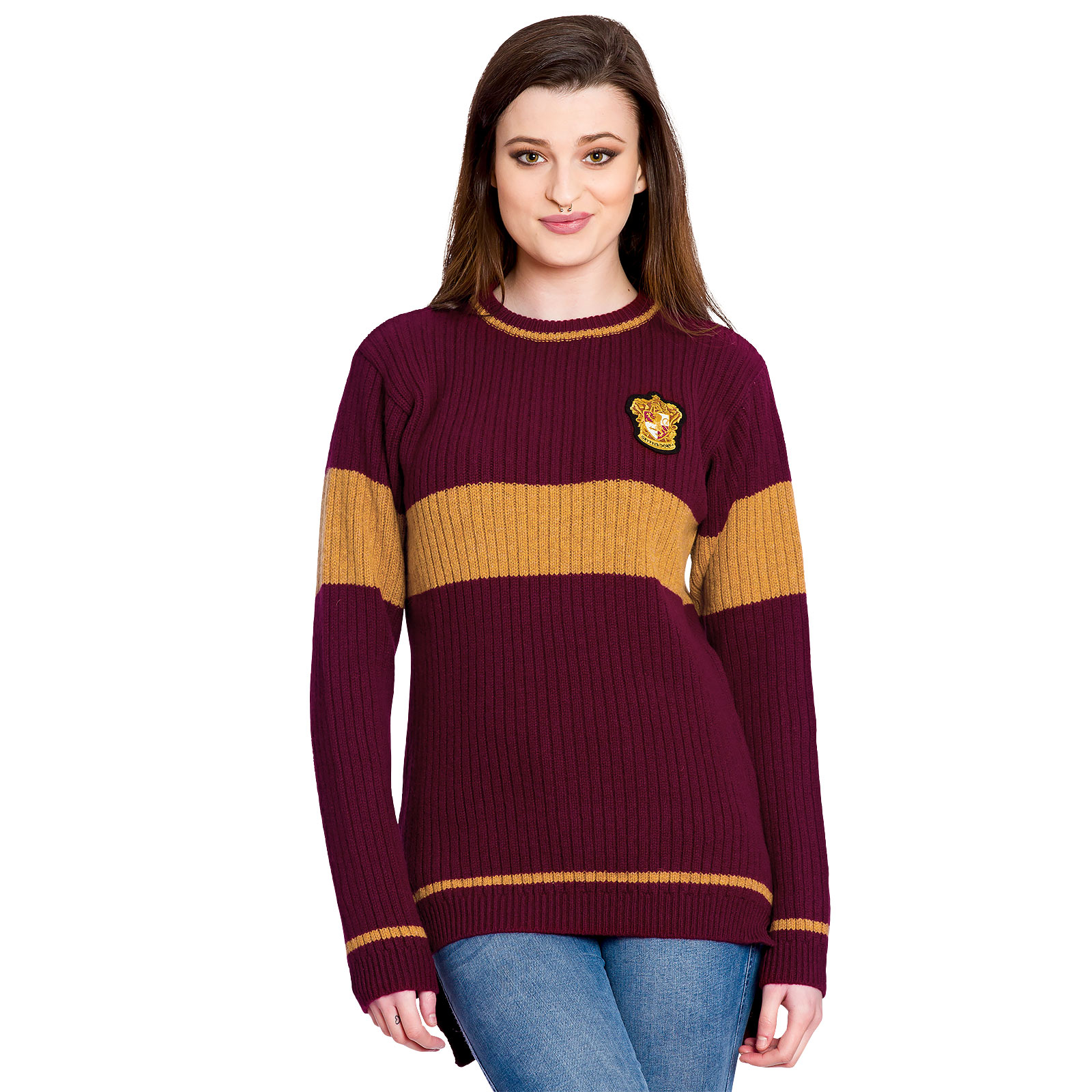 Harry Potter Quidditch Gryffindor Sweater Offizieller Warner Bros. Shop