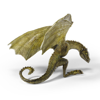 Game of Thrones - Rhaegal Drachen-Baby Skulptur